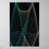 Poster Spirales infinies (Devant)