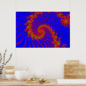 Poster Spiraling Optical Games (Cuisine)