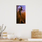 Poster Spire À Gaz Dans La Nébuleuse De L'Aigle (Cuisine)