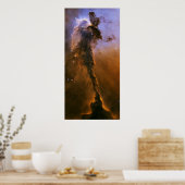 Poster Spire stellaire dans la Nebula de l'aigle (Cuisine)