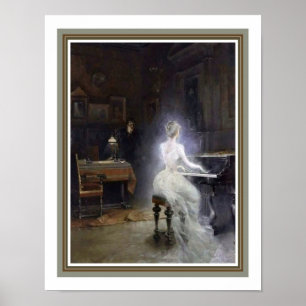 Poster "Spirit" 1885 par George Roux