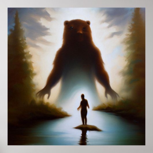 Poster Spirit Animal Beaver 2 (Devant)