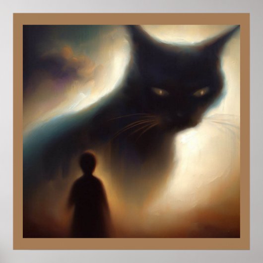 Poster Spirit Animal Chat 1 (Devant)