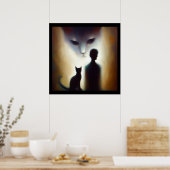 Poster Spirit Animal Chat 2 (Cuisine)