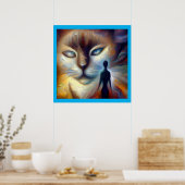 Poster Spirit Animal Chat 3 (Cuisine)