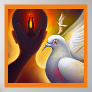 Poster Spirit Animal Dove 4