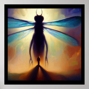 Poster Spirit Animal Dragonfly 2