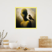 Poster Spirit Animal Goldfinch 2 (Cuisine)