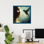 Poster Spirit Animal Hummingbird 4 (Bureau à domicile)