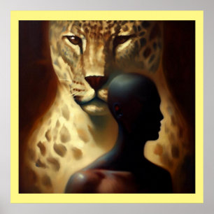 Poster Spirit Animal Jaguar 1