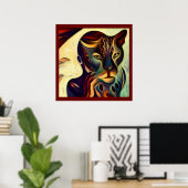 Poster Spirit Animal Jaguar 3 (Bureau à domicile)