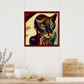 Poster Spirit Animal Jaguar 3 (Cuisine)