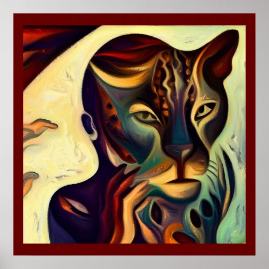 Poster Spirit Animal Jaguar 3 (Devant)