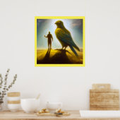 Poster Spirit Animal Meadowlark 1 (Cuisine)