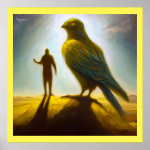 Poster Spirit Animal Meadowlark 1