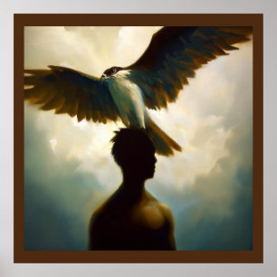 Poster Spirit Animal Osprey 1