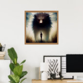 Poster Spirit Animal Porcupine 1 (Bureau à domicile)