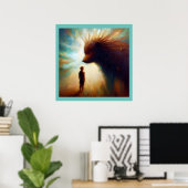 Poster Spirit Animal Porcupine 2 (Bureau à domicile)