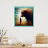 Poster Spirit Animal Porcupine 2 (Cuisine)