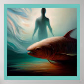 Poster Spirit Animal Saumon 1 (Devant)