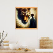 Poster Spirit Animal Tiger 1 (Cuisine)