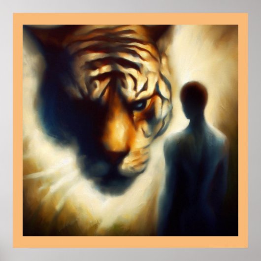 Poster Spirit Animal Tiger 1 (Devant)