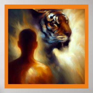 Poster Spirit Animal Tiger 2