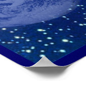 Poster Spirit Dragons Yin-Yang Deep Space Imaginaire Art (Coin)