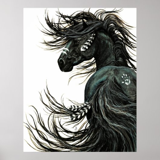 Poster Spirit Horse par Bihrle (Devant)