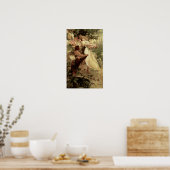 Poster Spirit Of Spring par Alphonse Mucha (Cuisine)