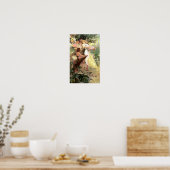 Poster Spirit of Spring par Mucha Fine Art Imprimer (Cuisine)