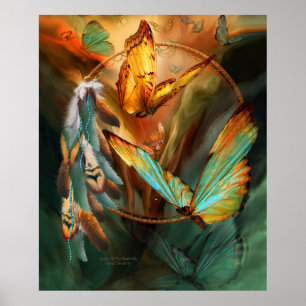 Poster Spirit Of The Butterfly Art Poster/Imprimer
