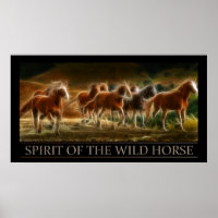 Poster Spirit of the Wild Horse