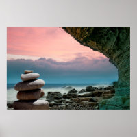 Spiritualité des côtes de Feng shui pierres