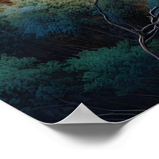 Poster Spiritueux : Un Troupeau De Galloping (Coin)