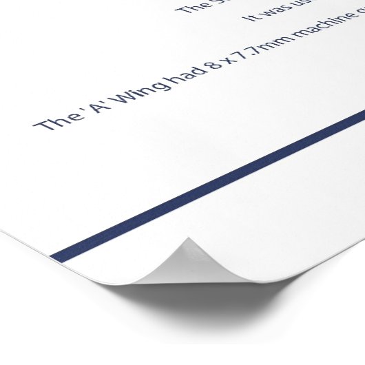 Poster Spitfire GB 28 Sqn 1 (Coin)