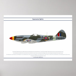Poster Spitfire gigaoctet 28 Sqn 1