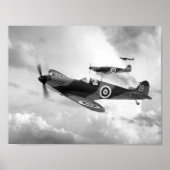 Poster Spitfire Mk I (Devant)