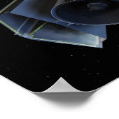 Poster Spitzer pointe son antenne à gain élevé (Coin)