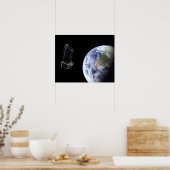 Poster Spitzer quitte la Terre peu après son lancement (Cuisine)