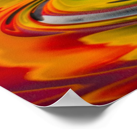 Poster Splash couleur (Coin)