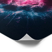 Poster Splash couleur (Coin)