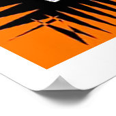 Poster Splash couleur Afrocentrique (Coin)