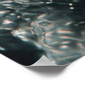 Poster Splash d'eau sur le plan d'eau (Coin)