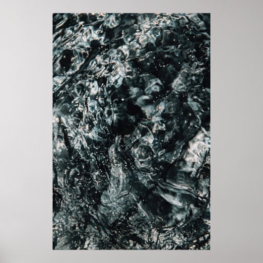 Poster Splash d'eau sur le plan d'eau (Devant)