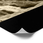 Poster Splash Water Feature Benidorm Tint Sticker (Coin)