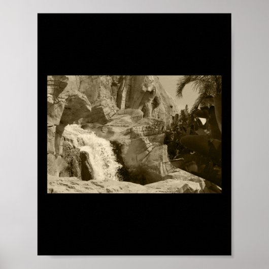 Poster Splash Water Feature Benidorm Tint Sticker (Devant)