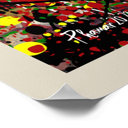 Poster Splat De Couleur (Coin)