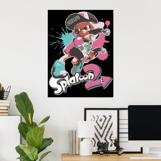 Poster Splatoon 2 (Bureau à domicile)