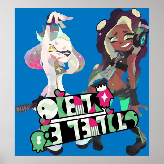 Poster Splatoon 2 du crochet (Devant)